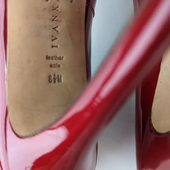 Ivanka Trump Kimo Patent Leather Platform Pump 8.5 - Picture 2 of 8
